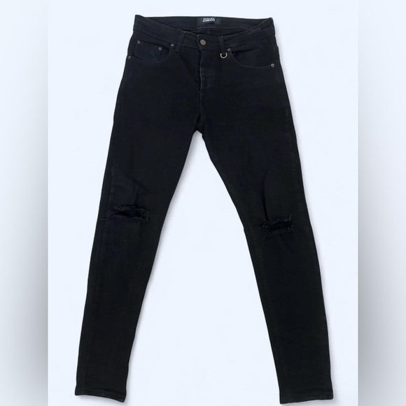 Dolce & Gabbana Black Ripped Skinny Jeans - Picture 1 of 9